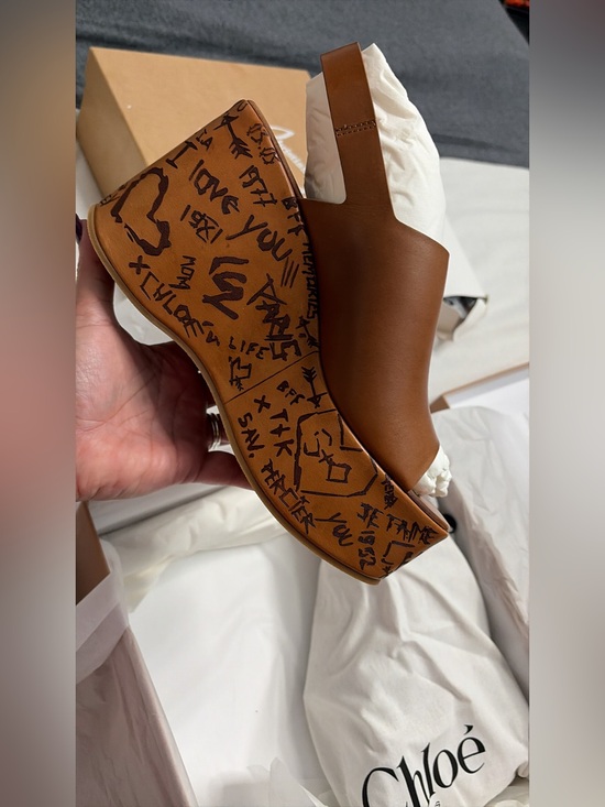 Chloe Shoes - Chloé platforms - Warm Brown